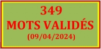 TABLEAU BILINGUE DES 349 MOTS VALIDÉS - HAKAHAU - 05-09/04/2024