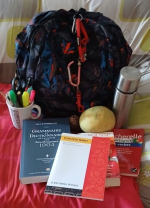 Tau ponatekao no te haèhāmani (èo ènana/èo farani) – Vocabulaire scolaire français/marquisien